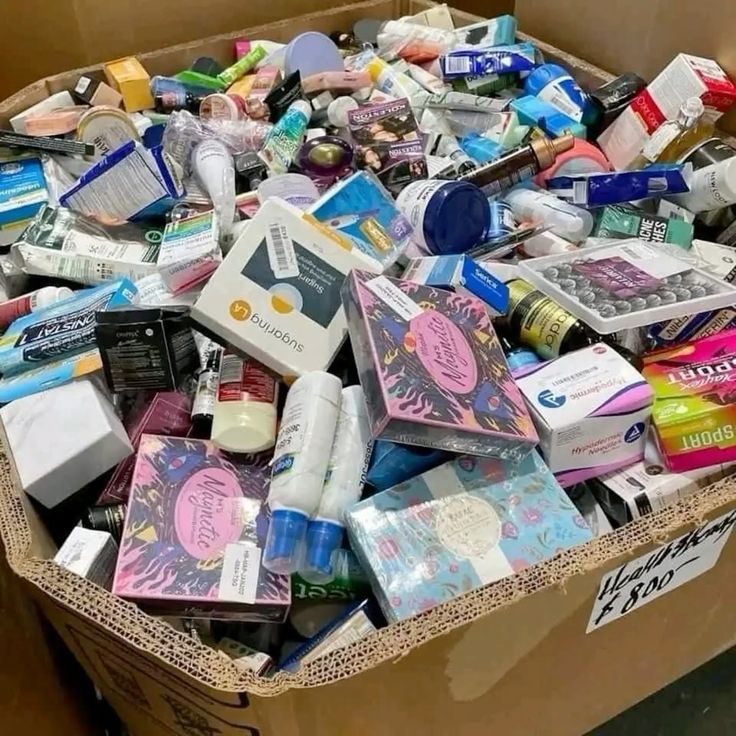 Health and beauty liquidation pallets